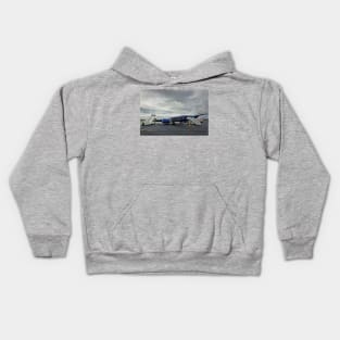 plane boarding Kids Hoodie